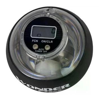 Тренажер для запястья WonderCome Decompression Exercise Wrist Counting Wrist Power Ball Silver-Black
