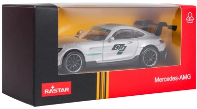 Машинка Rastar Mercedes-AMG GT2 1:43 Сірий ZAU.64650.SZA (6930751302334)