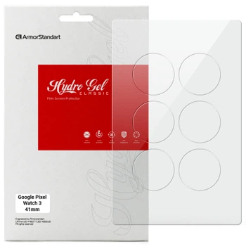 Пленка защитная Armorstandart Google Pixel Watch 3 41mm 6pcs (ARM84399)