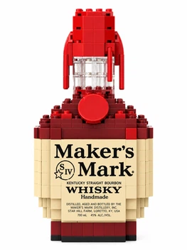 Конструктор 3D пляшка віскі Мейкерс Марк Maker’s Mark 241 деталь