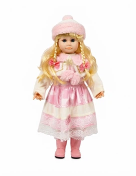 Интерактивная кукла Соломия Limo Toy M 5748 I UA 56 см розовая
