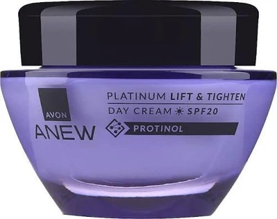 Дневной крем для лица Avon anew лифтинг и укрепления 55+ platinum