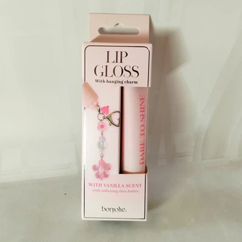 Детский блеск для губ с брелком Lip Gloss Bonjolie 15мл. (800574)