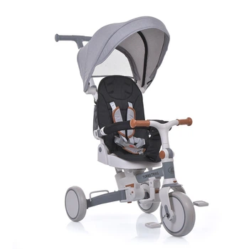 Дитячий триколісний Велосипед TURBOTRIKE (MT 1036 W grey) складний