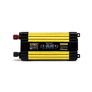 Преобразователь AC/DC для зарядки автомобіля 12V DC KSM KSM 1500W 12V 1500W, 12V, 180x130x70 мм, 1.2 кг (52772-10531_1576)