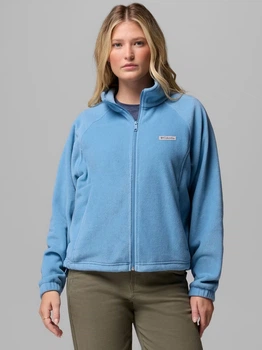 Bluza damska rozpinana streetwear polarowa Columbia Benton Springs Relaxed Full Zip 2136221447 L Błękitna (199141391679)