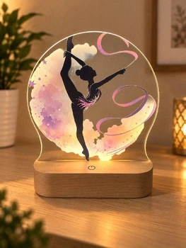 3D LED-нічник «Художня гімнастика» з USB-живленням
