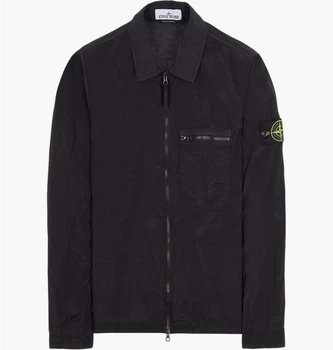 Куртка чоловіча Stone Island Nylon Metal Over Black XL Чорний 801511219-V0029