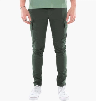 Брюки мужские Stone Island Compass Badge In Olive 32 Оливковый 801530610-C0029