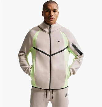 Кофта мужская Nike Tech Full-Zip Fleece Windrunner Beige XL Бежевый IF1325-236