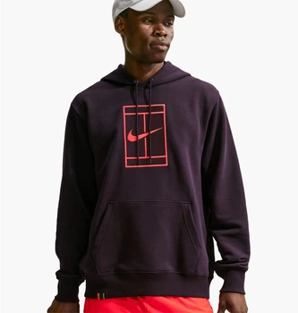 Кофта чоловіча Nike Court Heritage Bordo L Бордовий IM6637-647