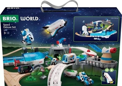 Залізниця Brio World Space Deluxe Set 56 деталей 36175 (7312350361575)