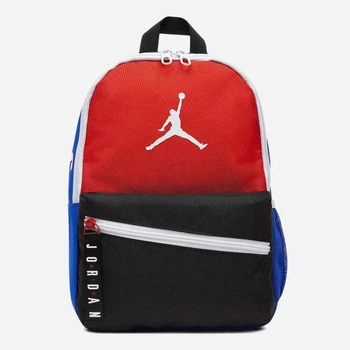 Рюкзак детский спортивный тканевый 11 л Nike Jan Mini Air Patrol Backpack 7A9214-F69 Черный/Красный/Синий (199012347064)