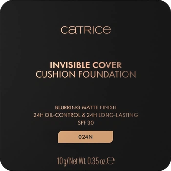 Матирующая тональная основа Catrice Invisible Cover в кушоне 024N 10 г (4059729540331)