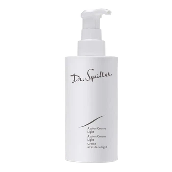 Dr. Spiller Azulen Cream Light – легкий успокаивающий крем с азуленом для чувствительной кожи, 200 мл