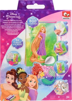 Набір для створення алмазної вишивки Canenco Disney Princess 6 шт. (8719668001800)