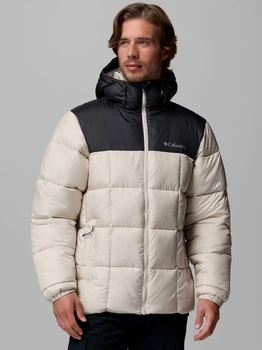 Kurtka zimowa męska Columbia Puffect IV Hooded Jacket 2190331278 S Beżowa (199644102727)
