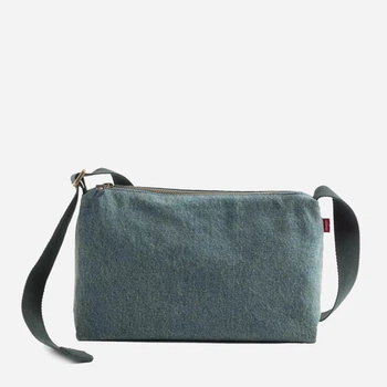 Сумка кросс-боди через плечо тканевая средняя Levi's 340660385 Синяя (1162697278)