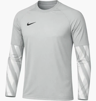 Свитер детской Nike Dri-Fit Park V Long Sleeve Football Goalkeeper Jersey Grey 164 CM Серый HV8318-097
