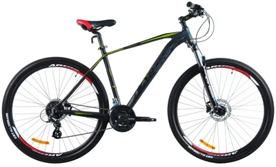 Велосипед Ardis 29 MTB AL "TUCAN" Гідравліка 24шв., Чорно-зелений (20" (175-185см))