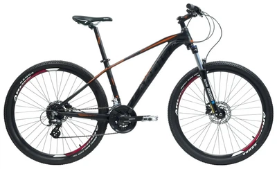 Велосипед Ardis 27,5 MTB AL "TUCAN" Гідравліка 27 шв., Чорно-помаранчевий (16" (155-160см))
