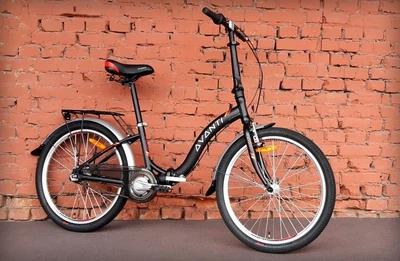 Велосипед складаний Avanti Fold 24" чорний (2025) (VLP_99999567)