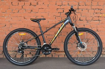 Велосипед гірський 27.5" Spelli SX-2700 Grey/Orange (2025) (VLP_99998039)