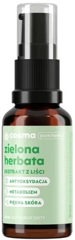 Ekstrakt z zielonej herbaty Cosma Pure Herbs Zielona Herbata płyn 30 ml (5905679840931)
