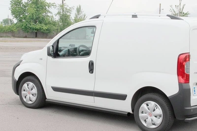 Боковые трубы Ø60 Черные (2 шт., Нержавейка) для Peugeot Bipper 2008-2017 гг