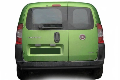 Задняя дуга AK002 Черная (нерж.) для Peugeot Bipper 2008-2017 гг