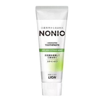 Зубная паста комплексного действия LION Nonio Medicated Toothpaste Splash Citrus Mint 130 гр