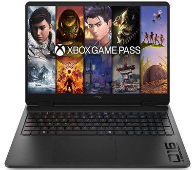 Ноутбук HP HyperX Omen 16 (D9ME4EA), Intel Core Ultra 7 255HX / 16" / OLED / 165 Гц / RAM 16 ГБ DDR5 / SSD 1 ТБ / RTX 5060 / Windows 11 Home / Чорний