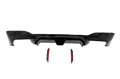 Диффузор заднего бампера CS-Style (для M-Sport/M5 F90, ABS) для BMW 5 серия G30/G31 2017–2023 гг