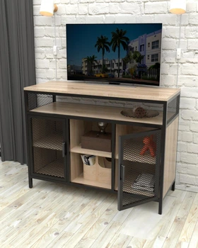 Тумба-консоль в стиле лофт EcoLoft Кастеро DSP-1517-6
