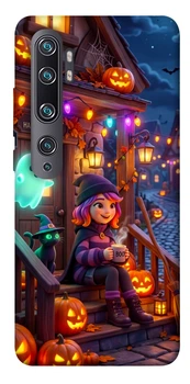 Чехол для Xiaomi Mi Note 10 с принтом Little witch