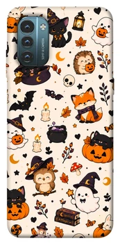 Чехол для Nokia G21 с принтом Cute halloween
