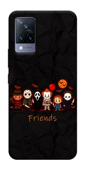 Чохол для Vivo V21 з принтом Scarry friends