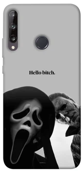 Чехол для Huawei P40 Lite E с принтом Hello