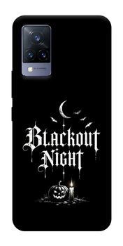 Чохол для Vivo V21 з принтом Blackout night
