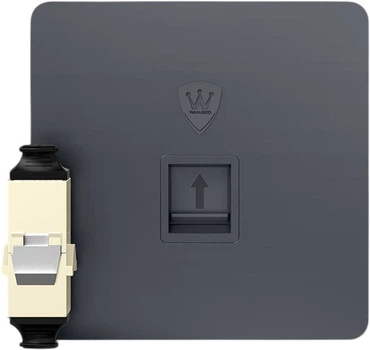 Модуль WANJEED Keystone RJ-45 FTP Cat 6a безинструментальный Серый (1-14655)