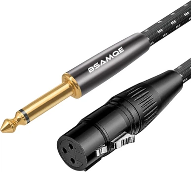 Кабель микрофонный Beishanque BSQ-K026 6.35 мм — XLR мама, 3 м