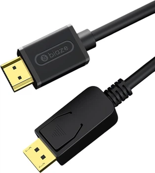 Адаптер Biaze XL21 DisplayPort - HDMI DisplayPort 1.2 4K 60 Гц 1.8 м Black