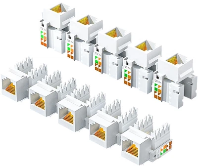 Модуль SAMZHE WLMK10X RJ-45 Cat 5e 10 шт.