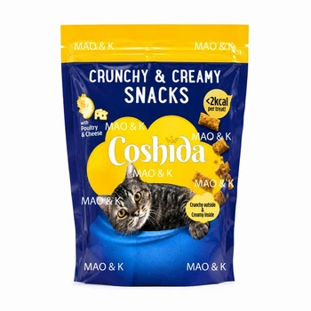 Ласощі для кішок Coshida Crunch з куркою та сиром, 150 г