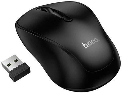 Бездротова миша Hoco GM41 Exciting 2.4G/Bluetooth Wireless Mouse Black