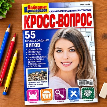Кроссворды Кросс-Вопрос русский язык №5/2026