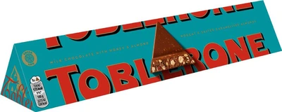 Шоколад молочный Toblerone с медово-миндальной нугой и соленой карамелью 200 г