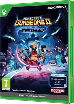 Диск для XBOX Series X - Minecraft Dungeons II Deluxe Edition, українські субтитри