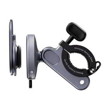Держатель для телефона Baseus PrimeTrip Series Stick-on Type Держатель для велосипеда на руль с магнитным креплением Черный