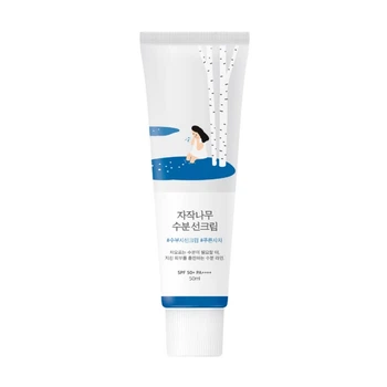 Сонцезахисний крем з березовим соком ROUND LAB Birch Juice Moisturizing Sunscreen 50 ml спф SPF